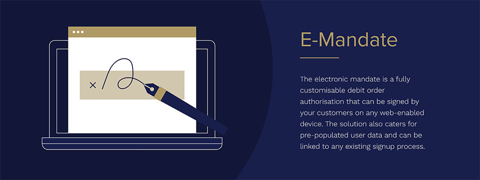 Electronic Debit Order Mandate Demo